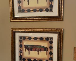 pool table decor
