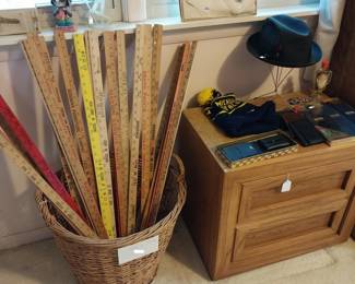vintage yard sticks