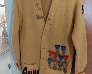 vintage school sweater, Byron