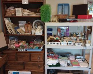 buttons, beads, crafting