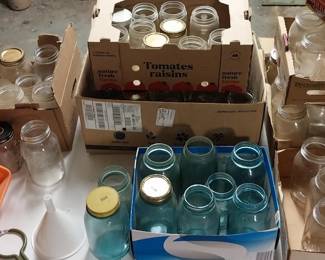 canning jars, Ball, Atlas