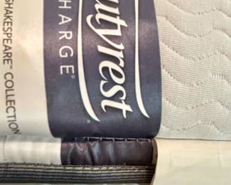 Available for Presale - $150 - King Size Bed w/Mattress NO boxspring/has plywood under mattress - mattress has small stain on side/seen in photos - no obligation to take mattress & boxspring. Must bring help to move and load, we are unable to assist due to insurance restrictions.