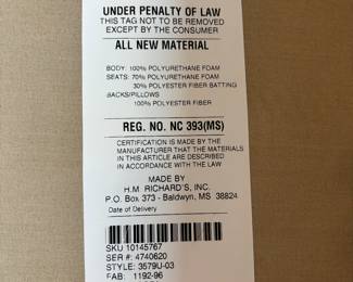 Available for Presale - Sofa - $150 - Must bring help to move and load, we are unable to assist due to insurance restrictions.