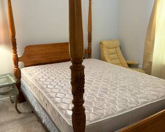 Available for Presale - $150 - Queen Size Bed w/Mattress & Boxspring - in guest room - very clean mattress - no obligation to take mattress & boxspring. Must bring help to move and load, we are unable to assist due to insurance restrictions.