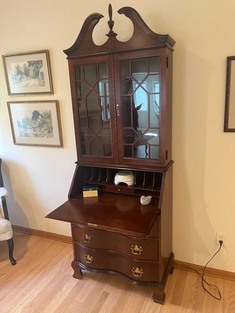 Jasper Drop front Secretary desk
