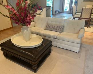 Ethan Allen Couch and decor