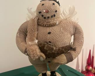 Primitive snowman