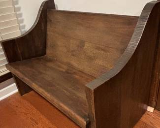Child's Church Pew