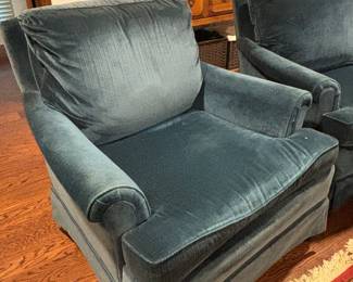 Pair of Blue Chairs