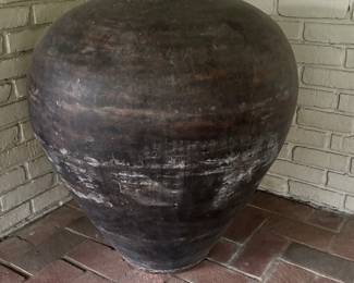 Pair of Large Patio Urns