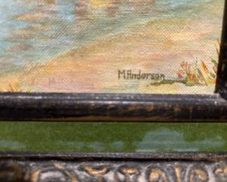 Signature on Bridge Painting