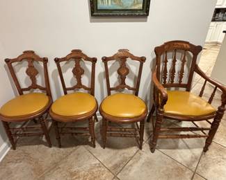 Set of 4 Eastlake Chairs
