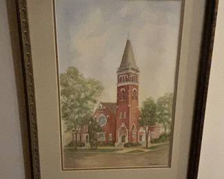 Selma Methodist Church by M. Anderson