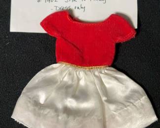 1960s Mattel Skipper Doll Dress