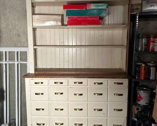 Apothocary Cabinet I just love this piece. It is available for presale if interested. Located in basement so will need help to extract it! 