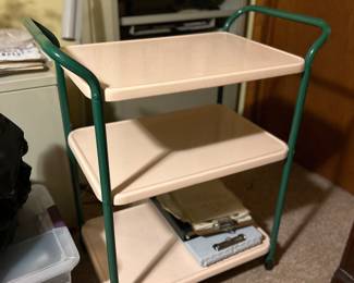 Cute repainted kitchen cart