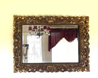 Vintage gold frame