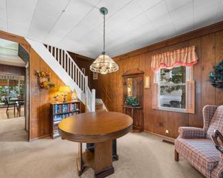 Traditional furnishings throughout