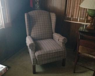 Wing back chair