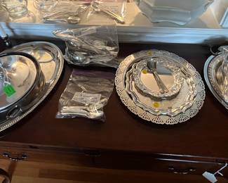 Silver plate items