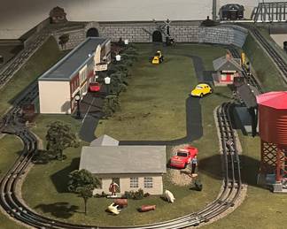 Train table/set up