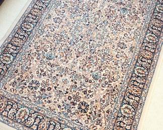 Lot #105 - Handcrafted Oriental Area Rug - 100% Pure Wool, Beautiful Design & Quality Craftsmanship