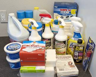 Lot #181 - General Cleaning Supplies