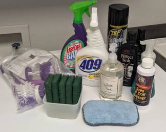 Lot #180 - Kitchen Cleaning Supplies