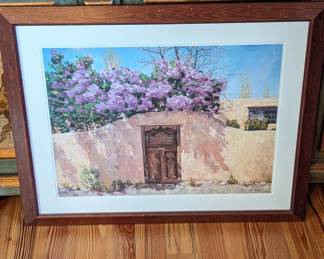 Lot #83 - Limited Edition S Boone Signed & Framed Lithograph