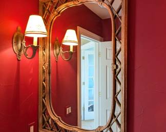Lot #85 - Elegant Bathroom Mirror