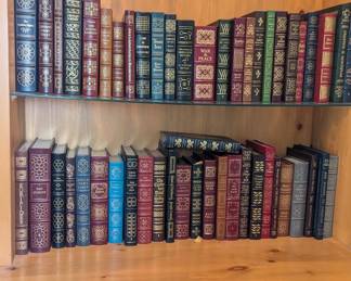 Lot #21 - Vintage Eaton Press Leather-Bound Classics Book Lot 