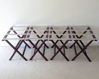 Lot #134 - Set of 4 Luggage Racks