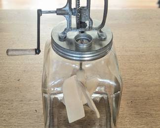 Lot #62 - Antique Dazey Butter Churn