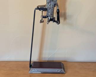 Lot #50 - Vintage Wine Corker Stand - Decorative Kitchen Tool & Collectible
