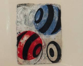 Framed Original Oil on Paper by Harold Hollingsworth