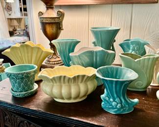 Vintage McCoy USA and other pottery
