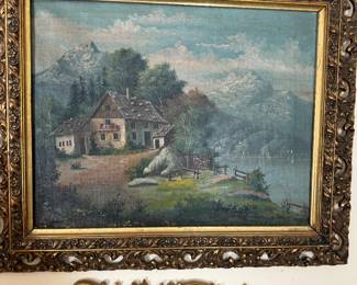 Cottage painting