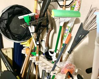 house and garden utensils