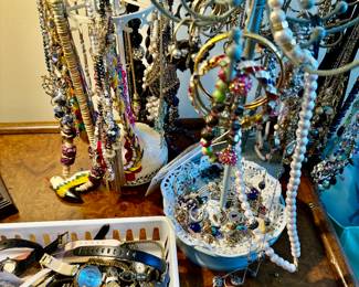 Lots of costume jewelry