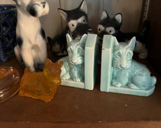 Scottie dog figurine collection