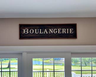 Wall sign