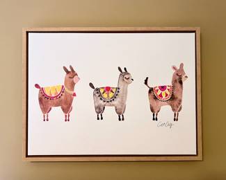 Llama Wall Art