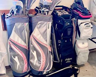 Ladies Left Handed Golf Clubs Set and Golf Bags