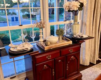 Lexington Cherry Fold Out Bar
