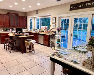 Barstools, and kitchen items