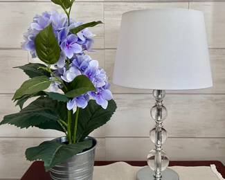 Bubble Lamps and Faux Floral