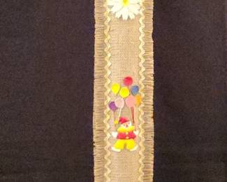 Vintage Yard Sticks And Hanging Storage Pouch