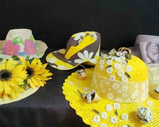 Set 5 of Sun Hats 