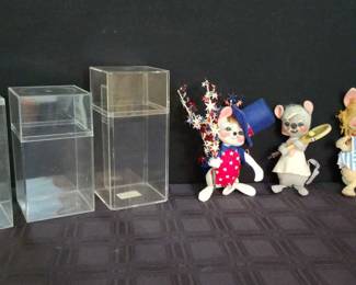  025 Set 3 of Annalee Mice Dolls 