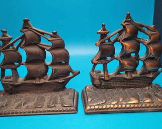 Ship Bookends
